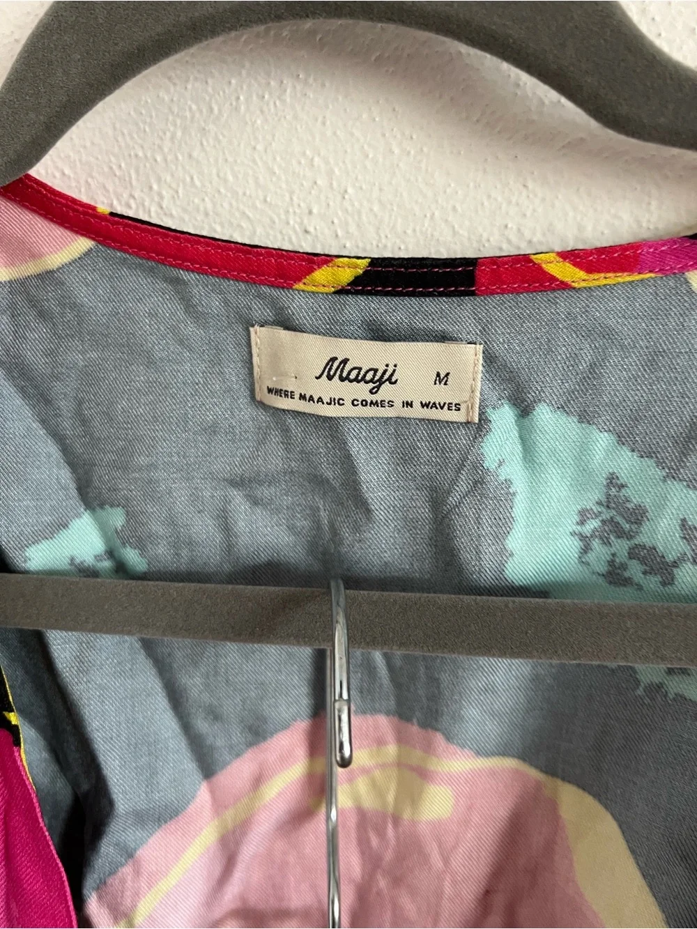 NWT Maaji FLORY KIRA BEACHWEAR JUMPSUIT, size medium - Picture 5 of 6